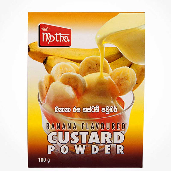 Motha Banana Flavored Custard Powder 100g