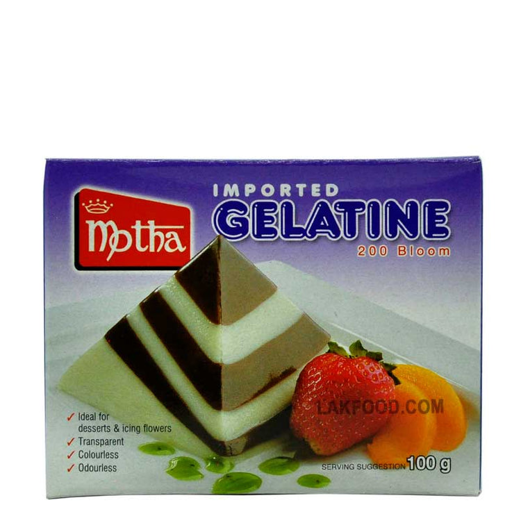 Motha Gelatine 100g LakFood