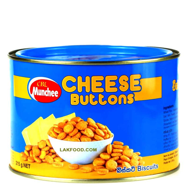 Munchee Cheese Buttons 215g