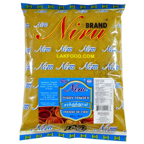 Niru Charrkku Curry Powder - 400G / 14OZ