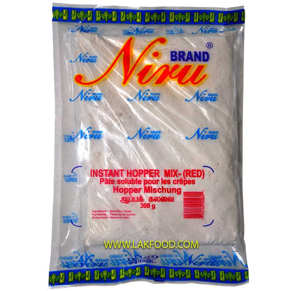 Niru Instant Hopper Mix (Red) ஆப்பம் கலவை - 300g