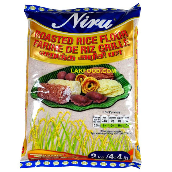 Niru Roasted Rice Flour 2KG / 4.4LB