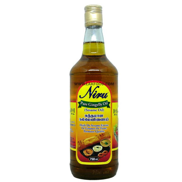 Niru Sesame Oil (Gingelly Oil) 750ml - எள் எண்ணெய்
