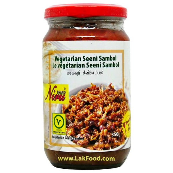 Niru Vegetarian Seeni Sambal 350g