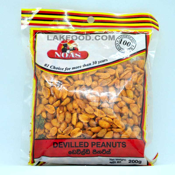 Noas Devilled Peanuts 200g