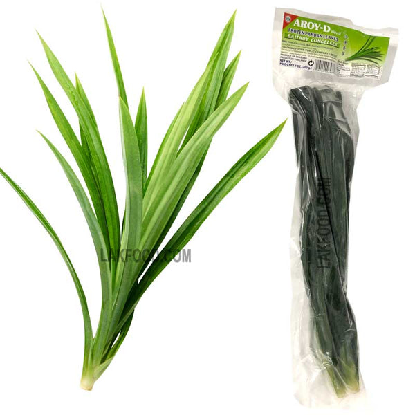 Frozen Pandan Leaves (Rampa / Rampe) 200g