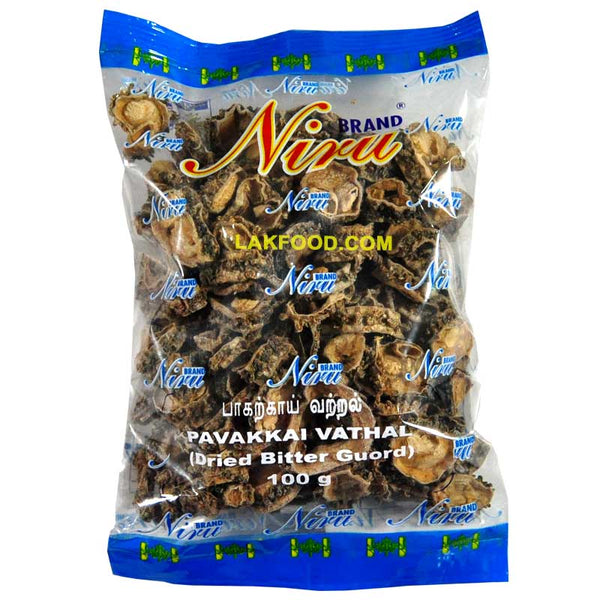 Niru Dried Bitter Gourd (Pavakkai Vathal) 100g