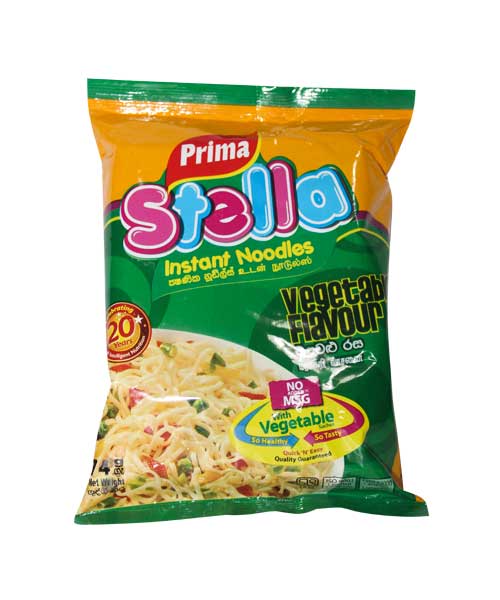Prima Stella Noodles Vegetable 74g Free MSG ** BUY ONE GET ONE FREE **
