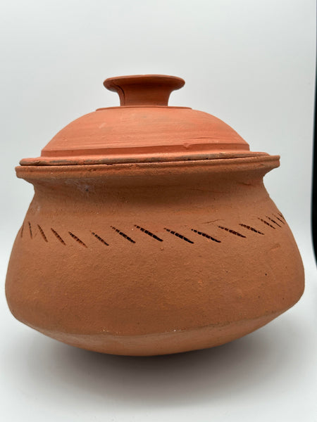 Rice Clay Pot with Lid  9" / 8" / 7"