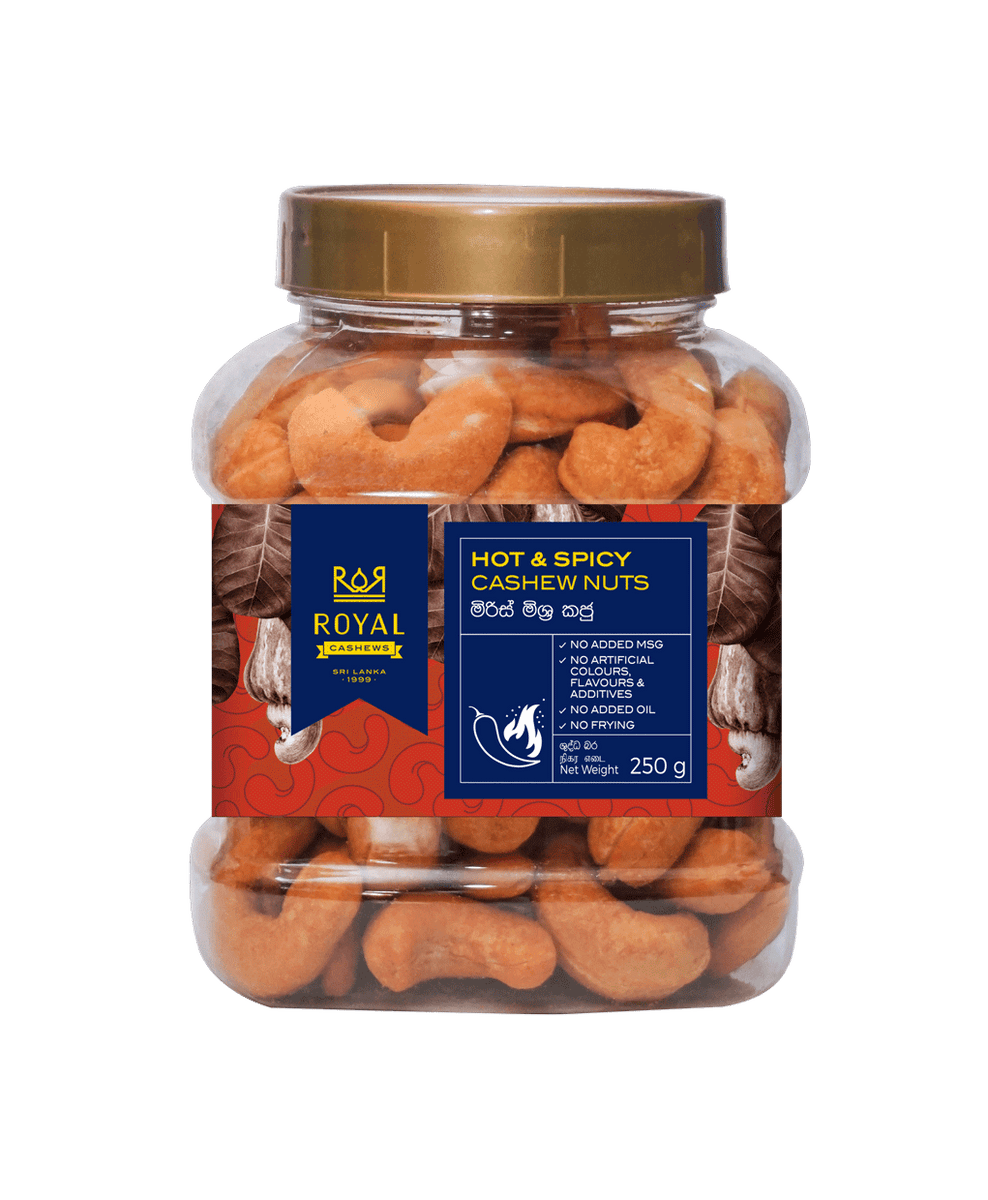 Royal Hot & Spicy Cashew Nuts 250g LakFood