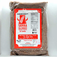Sierra Red Raw Rice Single Polish (Dark) 10LB