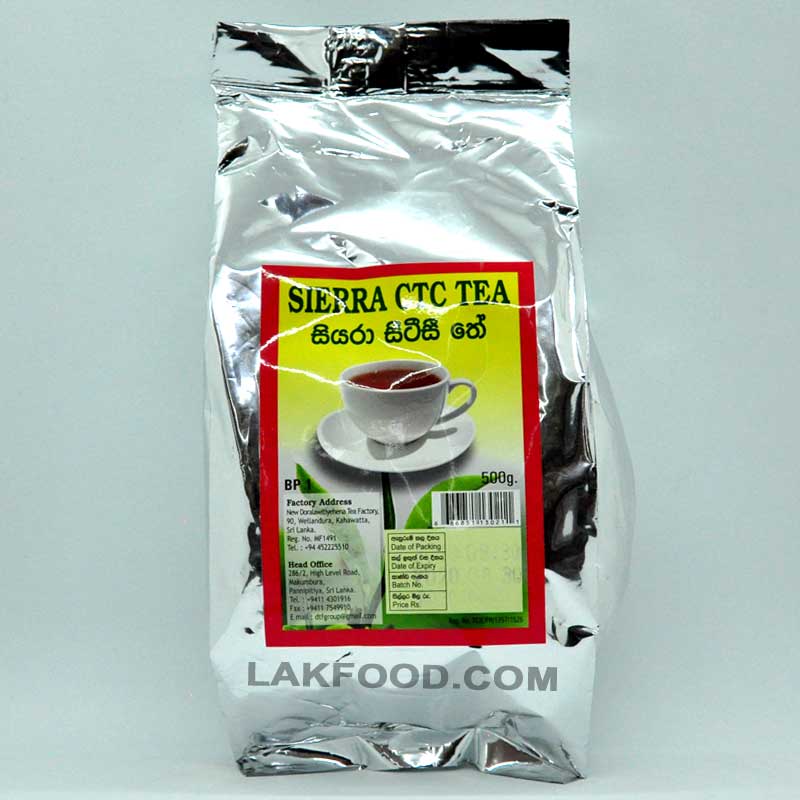 Sierra CTC Tea PF1 500g – LakFood