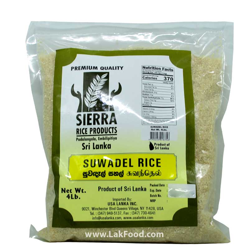 Sierra Suwadel Rice (White) 4LB – LakFood