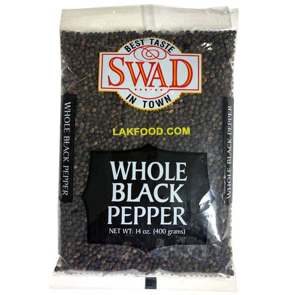 Swad Black Pepper Whole 400g (14oz)