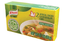 Knorr Chicken Flavor  Bouillon Cubes - 20g  ( 2 Tablets )