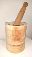 Wooden Reusable Mortar and Pestle Kitchen - Large