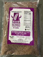 Sierra Red Parboiled Samba Rice 10LB